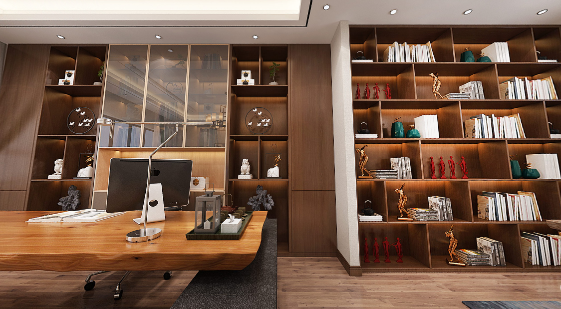 休閑茶室兼書(shū)房